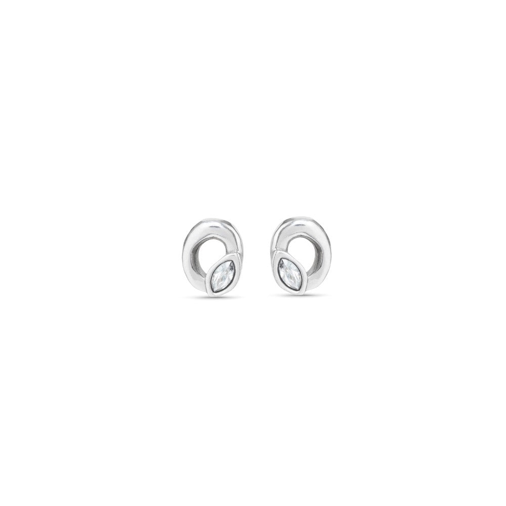 UNOde50 Details Silver Plated Earrings