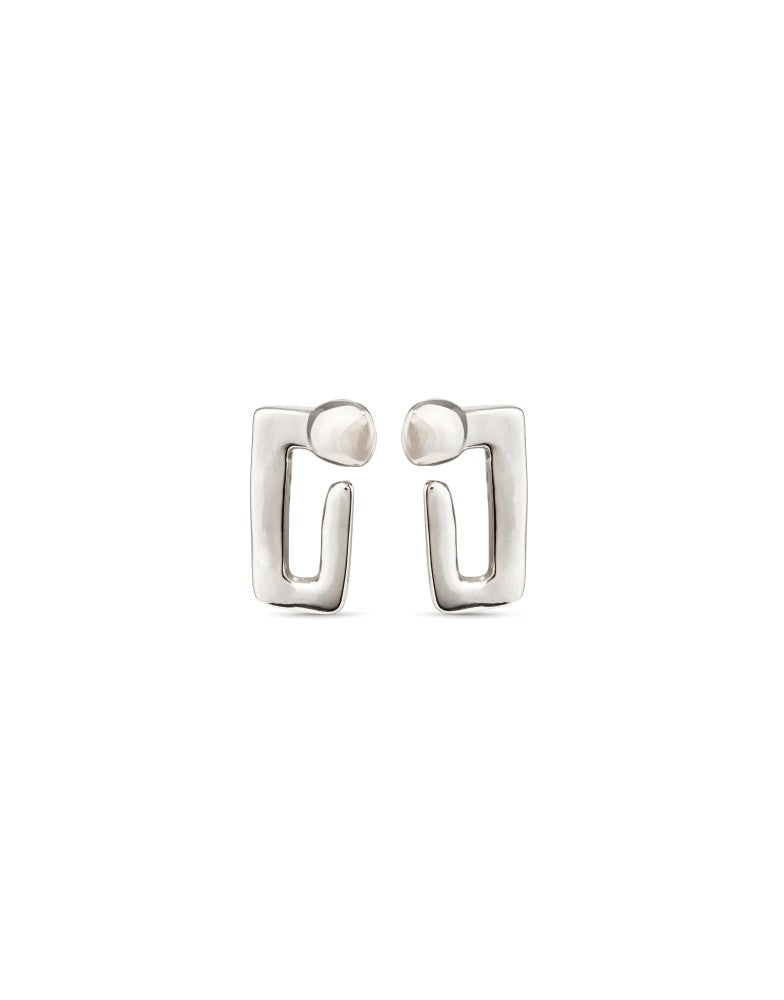 UNOde50 Unusual Silver Plated Earrings