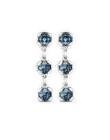 UNOde50 Sublime Blue Silver Plated Earrings