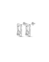 UNOde50 Stand Out Topaz Silver Plated Earrings