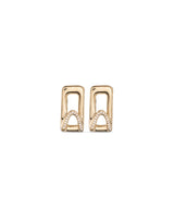 UNOde50 Stand Out Topaz Gold Plated Earrings