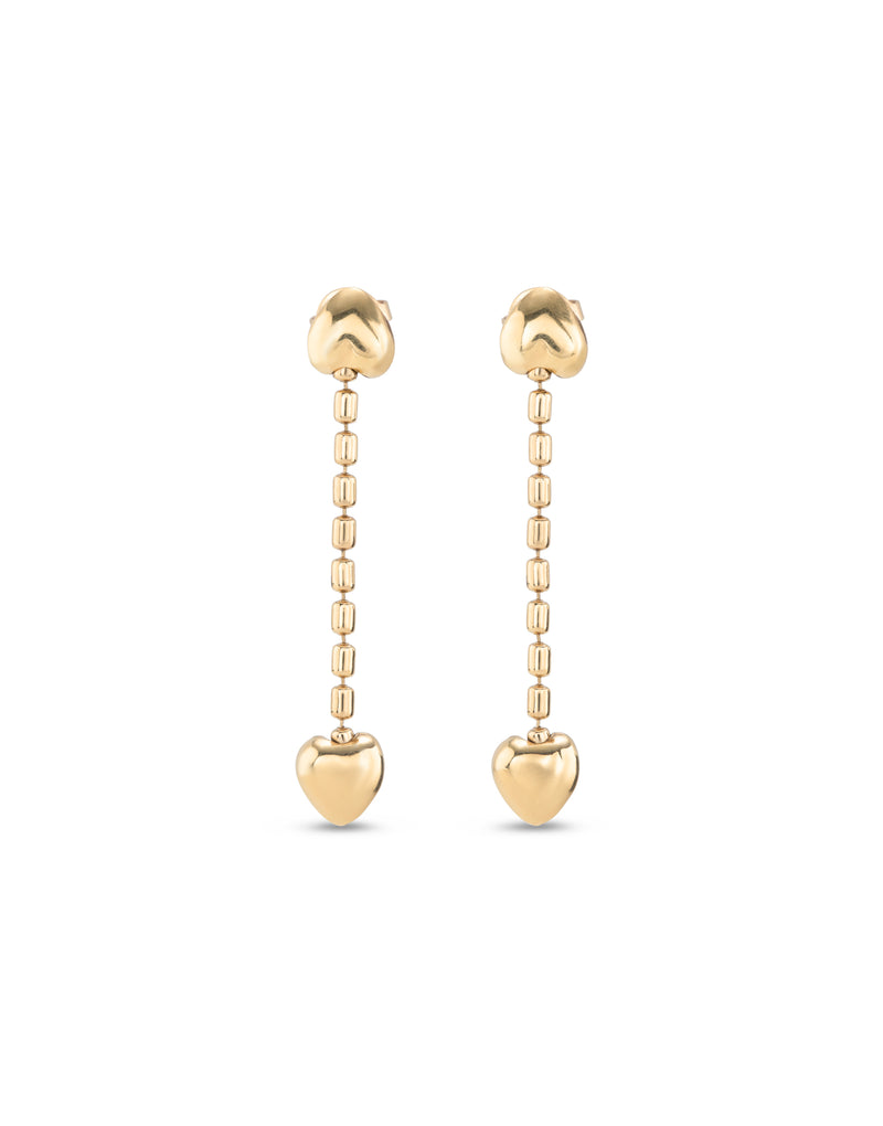 UNOde50 Beloved Small Heart Earrings