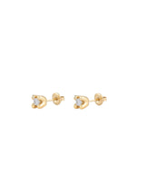 UNOde50 Spiritual Cosmos Gold-Plated Earrings