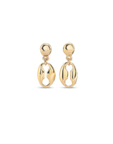 UNOde50 Thankful Gold-Plated Drop Earrings