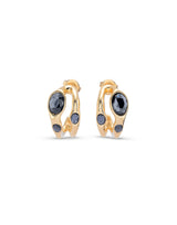 UNOde50 Vital Gold-Plated Crystal Hoop Earrings