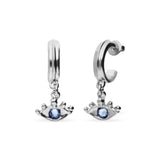 UNOde50 Ser Intuitiva Silver-Plated Drop Earrings