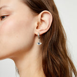 UNOde50 Ser Intuitiva Silver-Plated Drop Earrings