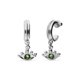 UNOde50 Ser Intuitiva Silver-Plated Drop Earrings
