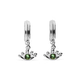 UNOde50 Ser Intuitiva Silver-Plated Drop Earrings