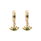 UNOde50 Ser Intuitiva Gold-Plated Drop Earrings