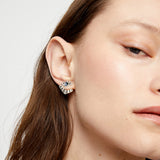 UNOde50 Ser Intuitiva Silver-Plated Drop Earrings