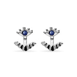 UNOde50 Ser Intuitiva Silver-Plated Drop Earrings
