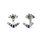 UNOde50 Ser Intuitiva Silver-Plated Drop Earrings