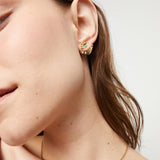 UNOde50 Ser Intuitiva Gold-Plated Drop Earrings