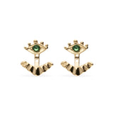 UNOde50 Ser Intuitiva Gold-Plated Drop Earrings
