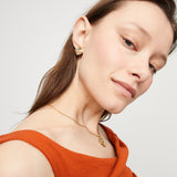 UNOde50 Ser Intuitiva Gold-Plated Drop Earrings