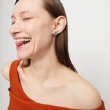 UNOde50 Ser Intuitiva Silver-Plated Earrings