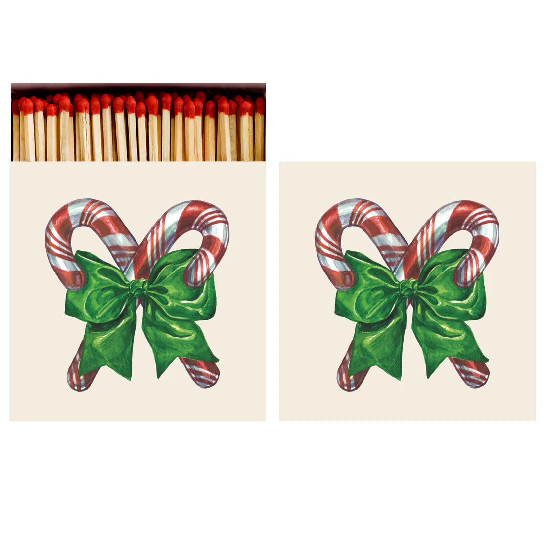 Hester & Cook Candy Cane Matches