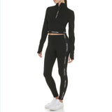 Calvin Klein Performance Womens Minimal Logo High Waist Leggings