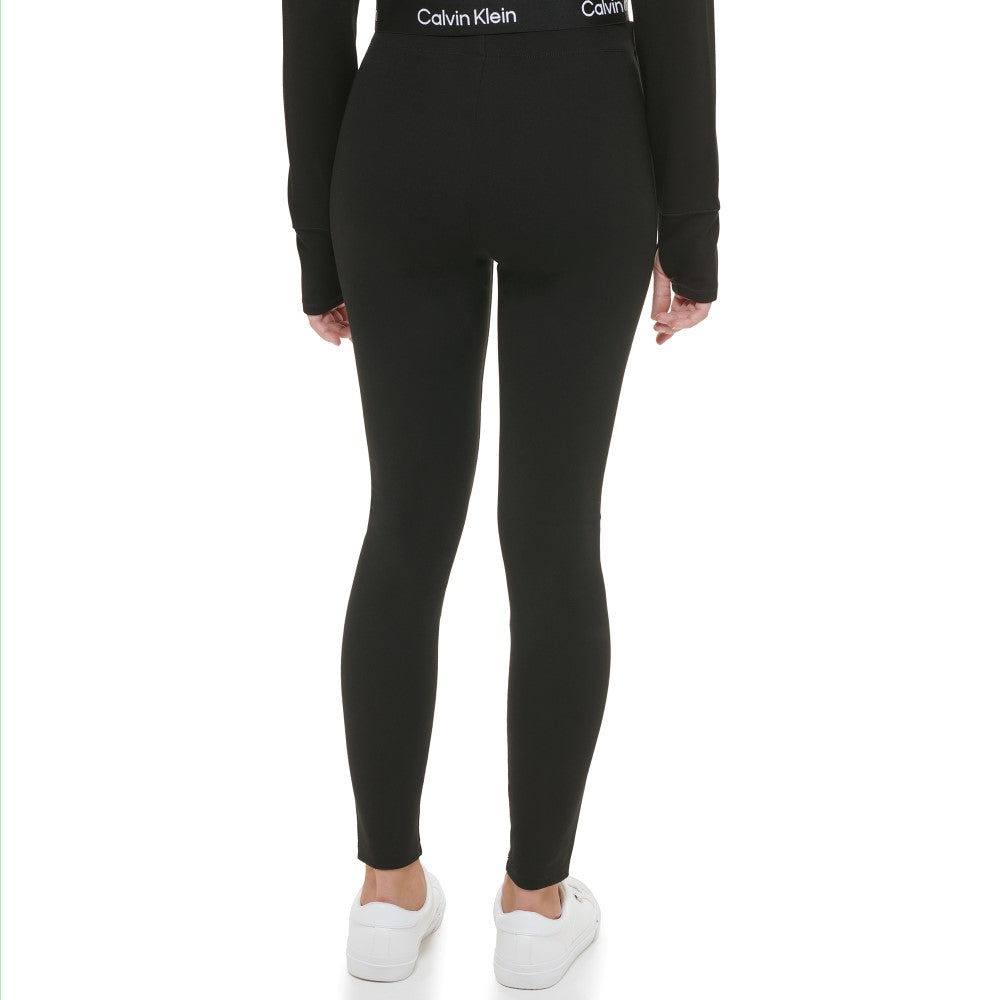 Calvin Klein Performance Womens Minimal Logo High Waist Leggings