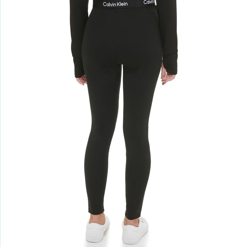 Calvin Klein Performance Womens Minimal Logo High Waist Leggings