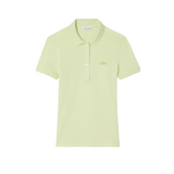 Lacoste Womens Slim Fit Stretch Mini Pique Short Sleeve Polo Shirt