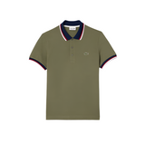 Lacoste Mens Regular Fit Stretch Mini Pique Short Sleeve Polo Shirt