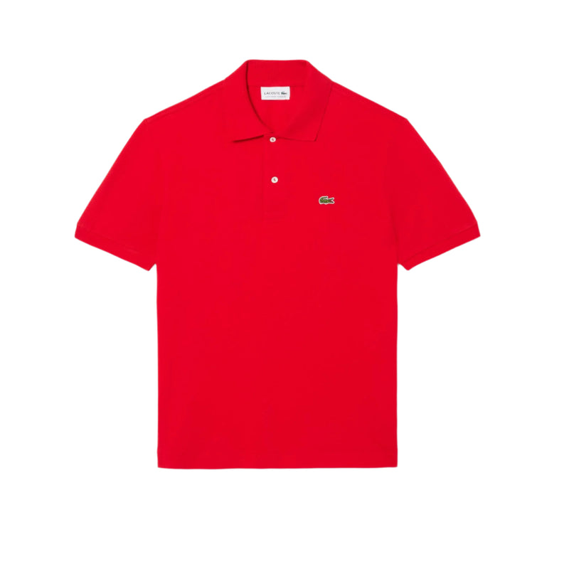 Lacoste Mens Classic Fit Pique Short Sleeve Polo Shirt