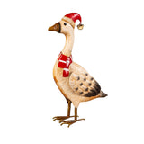 Evergreen Metal Goose Statuary
