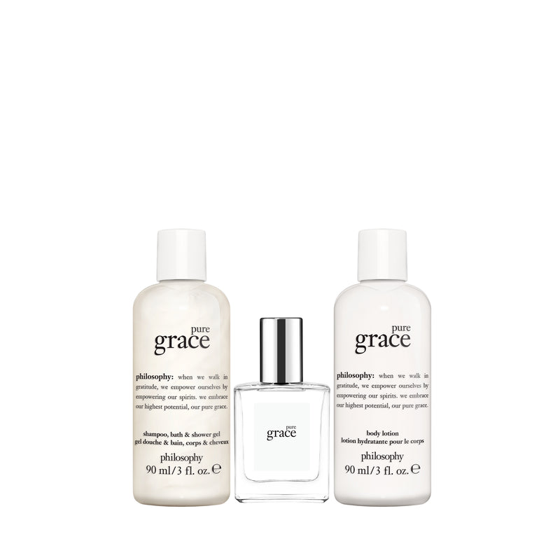Philosophy Pure Grace Eau de Toilette & Bath Gift Set - 3 Piece