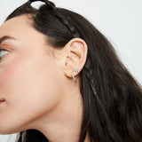 UNOde50 Ser Imparable Silver-Plated Skull-Shaped Earrings