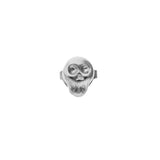 UNOde50 Ser Imparable Silver-Plated Skull-Shaped Earrings