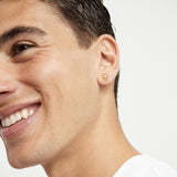 UNOde50 Ser Imparable Gold-Plated Skull-Shaped Earrings