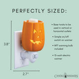 Candle Warmers Etc. Jack O' Lantern Pluggable Fragrance Warmer