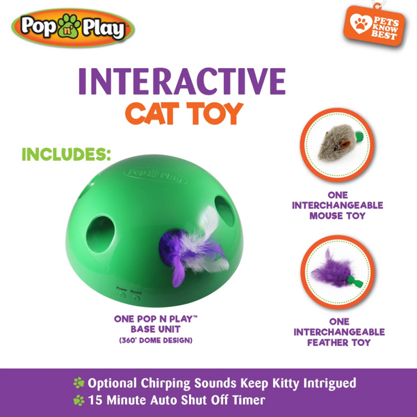 Pets Know Best Pop N Play Cat Toy