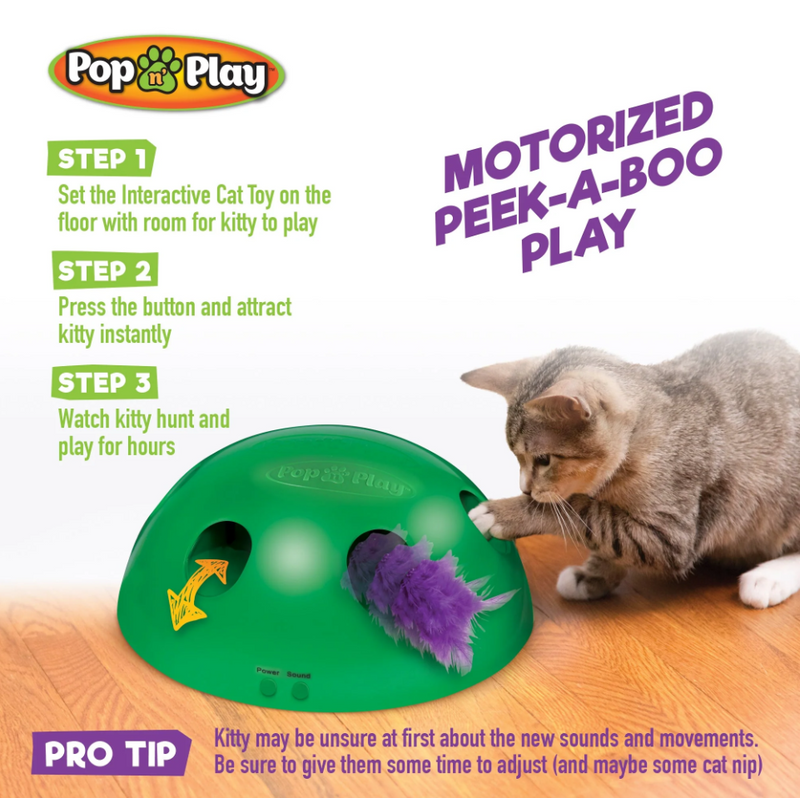 Pets Know Best Pop N Play Cat Toy