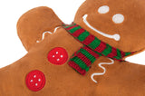 P.L.A.Y. Holiday Classic Holly Jolly Gingerbread Man Dog Toy