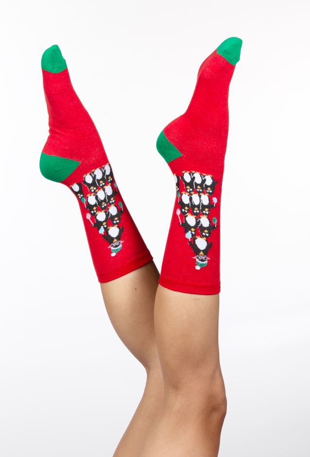 Legale Christmas Crew Socks - 2 Pack
