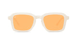 Knockaround Orange Dreamsicle Panoramas Glossy Orange Cream Frame - Tangelo Lens - Polarized Sunglasses