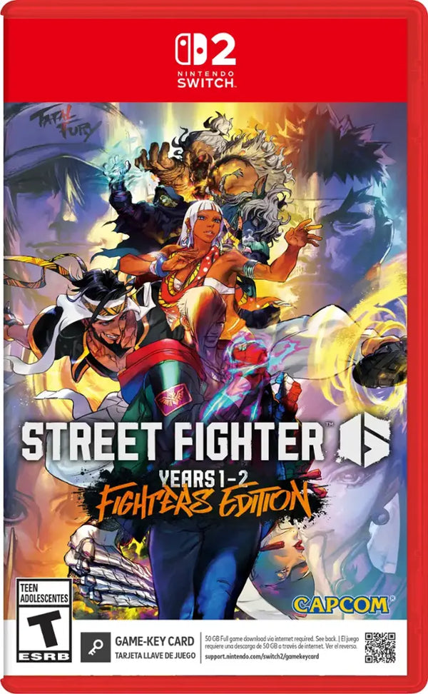 Nintendo Switch 2 Street Fighter 6 Year 1-2 Fighters Edition Game