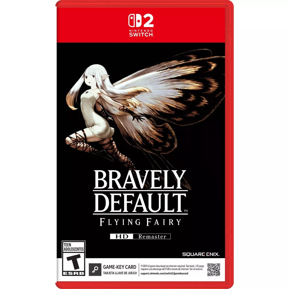 Nintendo Switch 2 Bravely Default Flying Fairy HD Remaster Game