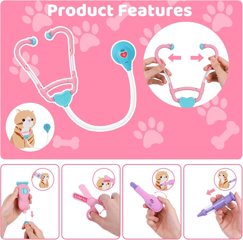 Pet Pals Pet Cat Luggage Play Set