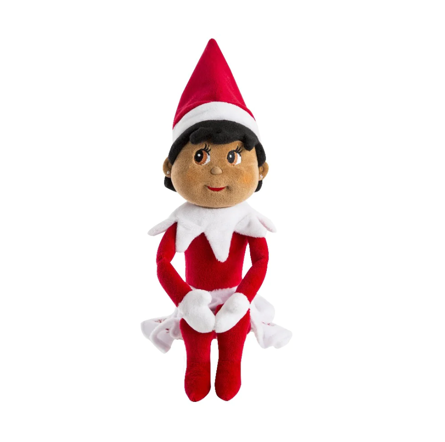 The Elf on the Shelf Plushee Pals Girl - Dark Tone