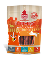 Plato Pet Treats Thinkers Chicken Dog Treats - 10 oz.