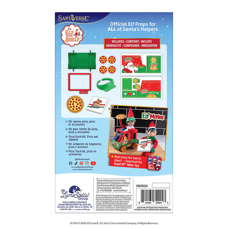 The Elf on the Shelf Polar Props Polar Pizza Truck