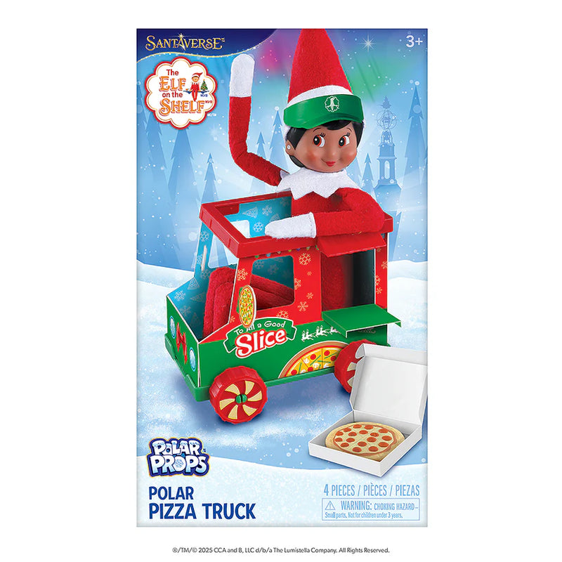 The Elf on the Shelf Polar Props Polar Pizza Truck