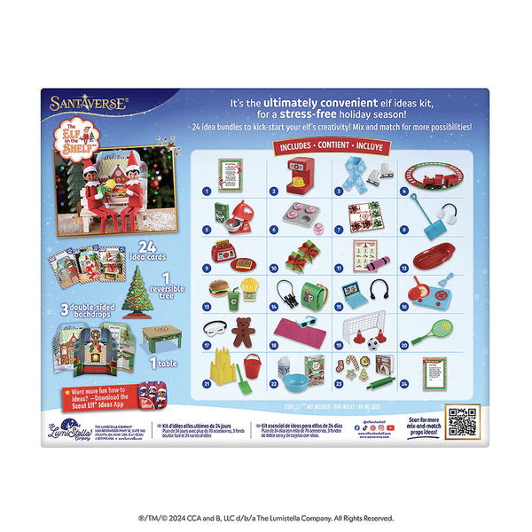 The Elf on the Shelf Polar Props 24-Day Ultimate Elf Ideas Kit