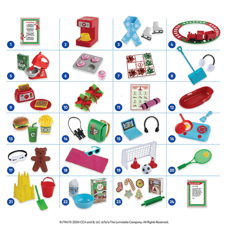 The Elf on the Shelf Polar Props 24-Day Ultimate Elf Ideas Kit