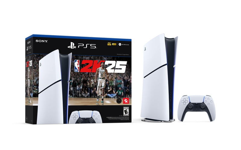 Sony PlayStation 5 Digital Console NBA 2K25 Slim Bundle