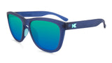 Knockaround Premiums Sport Navy Frame - Caribbean Moonshine Lens - Polarized Sunglasses